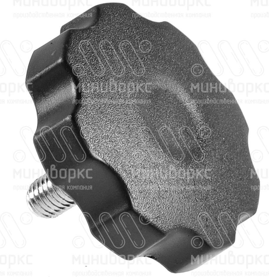 Фиксатор пластиковый с рукояткой m10x20 60 – 114122040N | картинка 3
