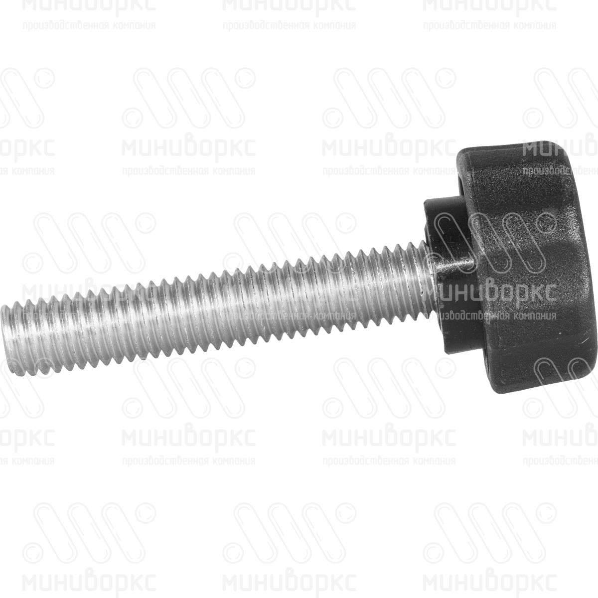 Фиксатор пластиковый с рукояткой m8x50 25 – Ф25М8-50ЧС | картинка 2