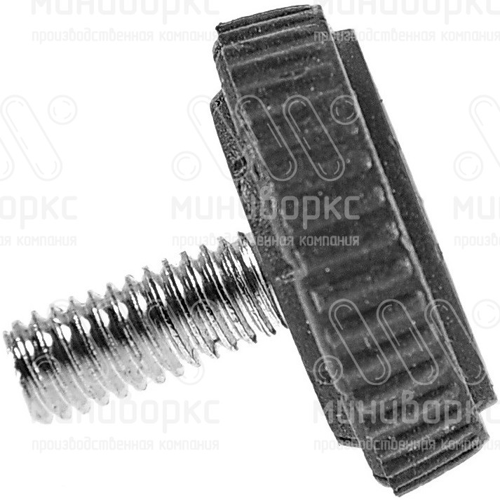 Опора резьбовая  m6x10 25 – 25М6-10ЧС | картинка 2