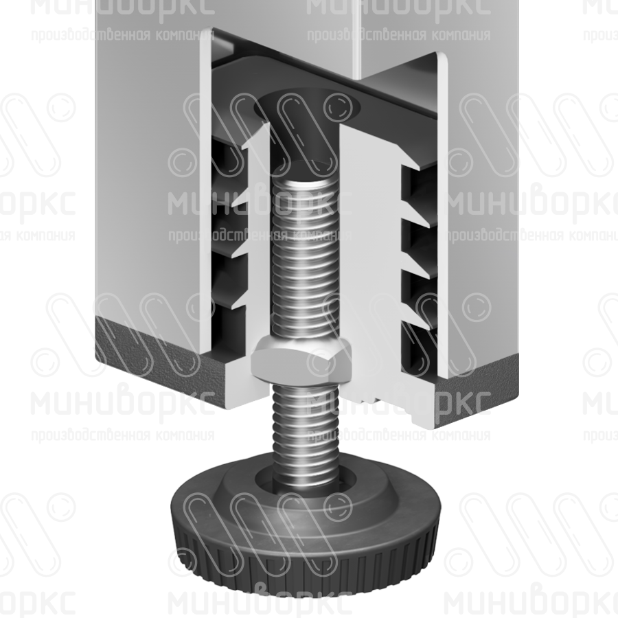 Заглушки для прямоугольной трубы 40x20 – 20-40М8ЧС | картинка 4