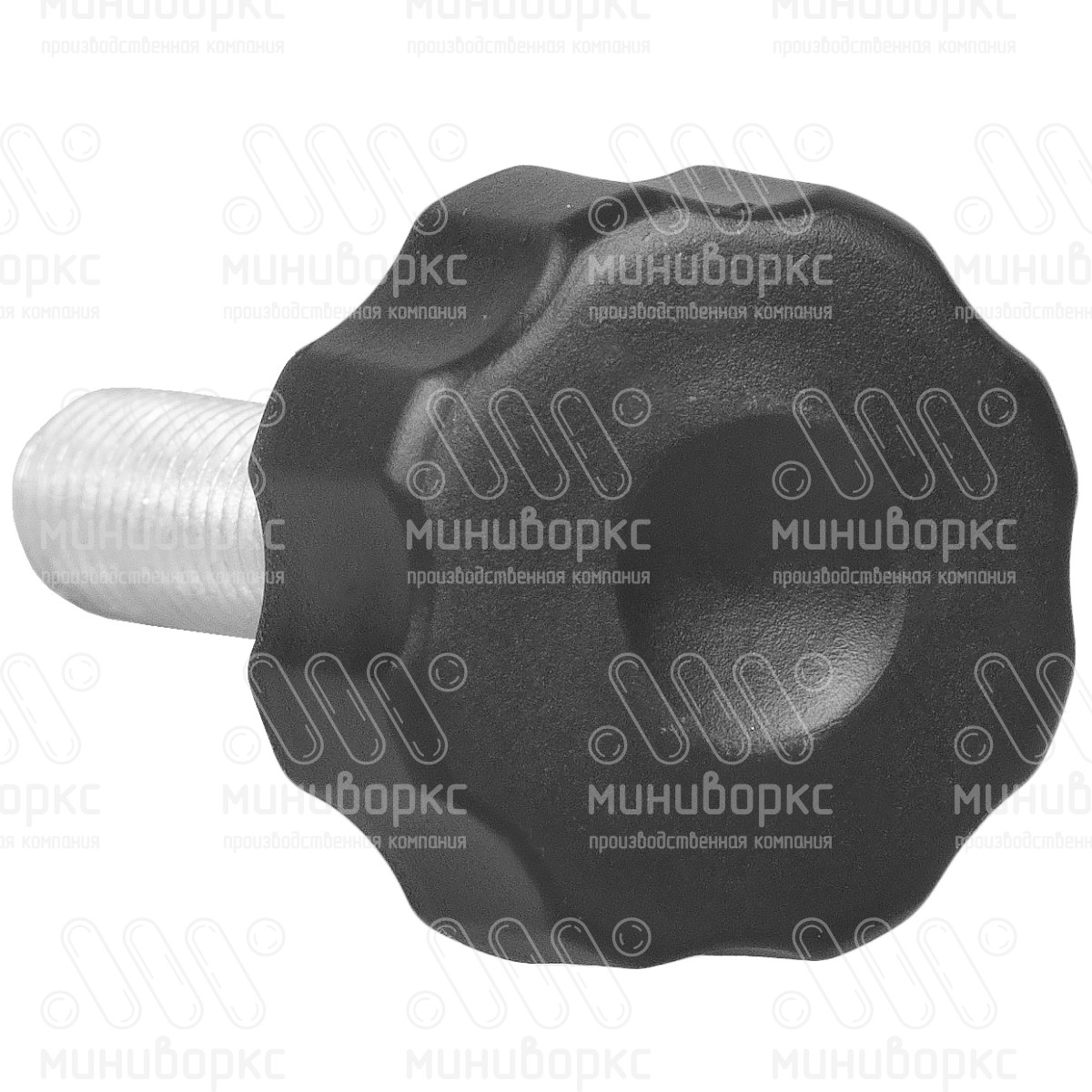 Фиксатор пластиковый с рукояткой m8x35 25 – Ф25М8-35ЧС | картинка 3
