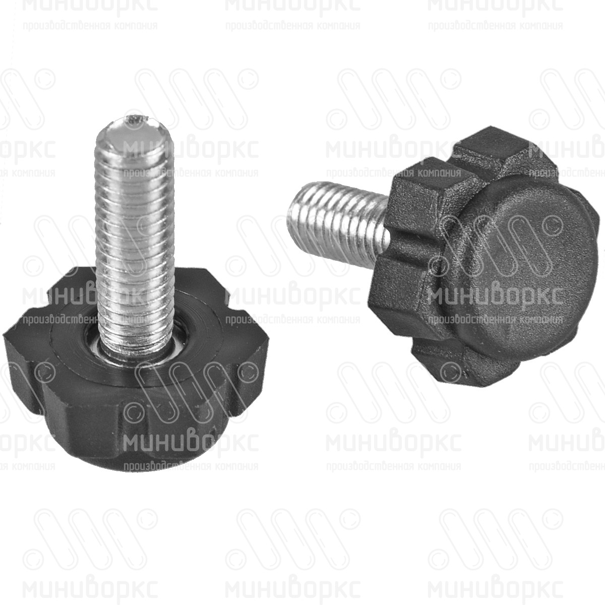 Опора резьбовая  m5x18 19 – 19М5-18ЧС | картинка 4