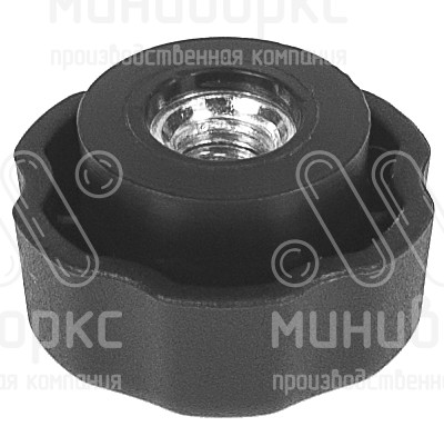 Пластиковые фиксаторы с гайкой m6 25 – БП25М6ЧН | картинка 3