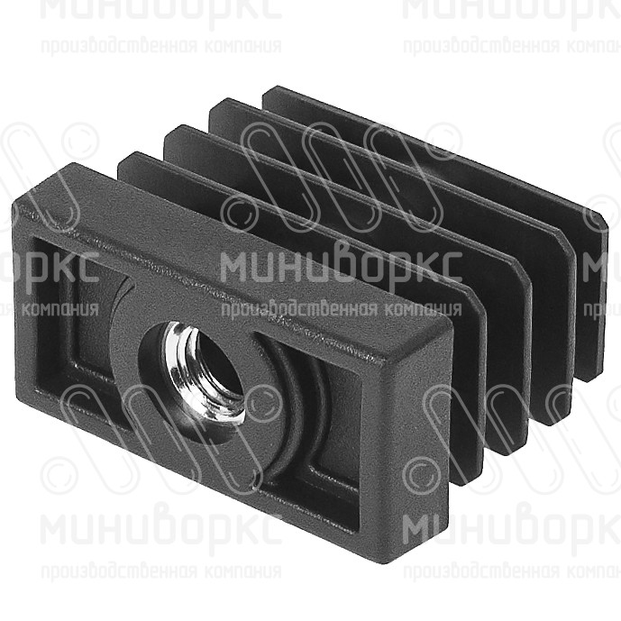 Заглушки для прямоугольной трубы 40x20 – 20-40М8ЧС | картинка 2