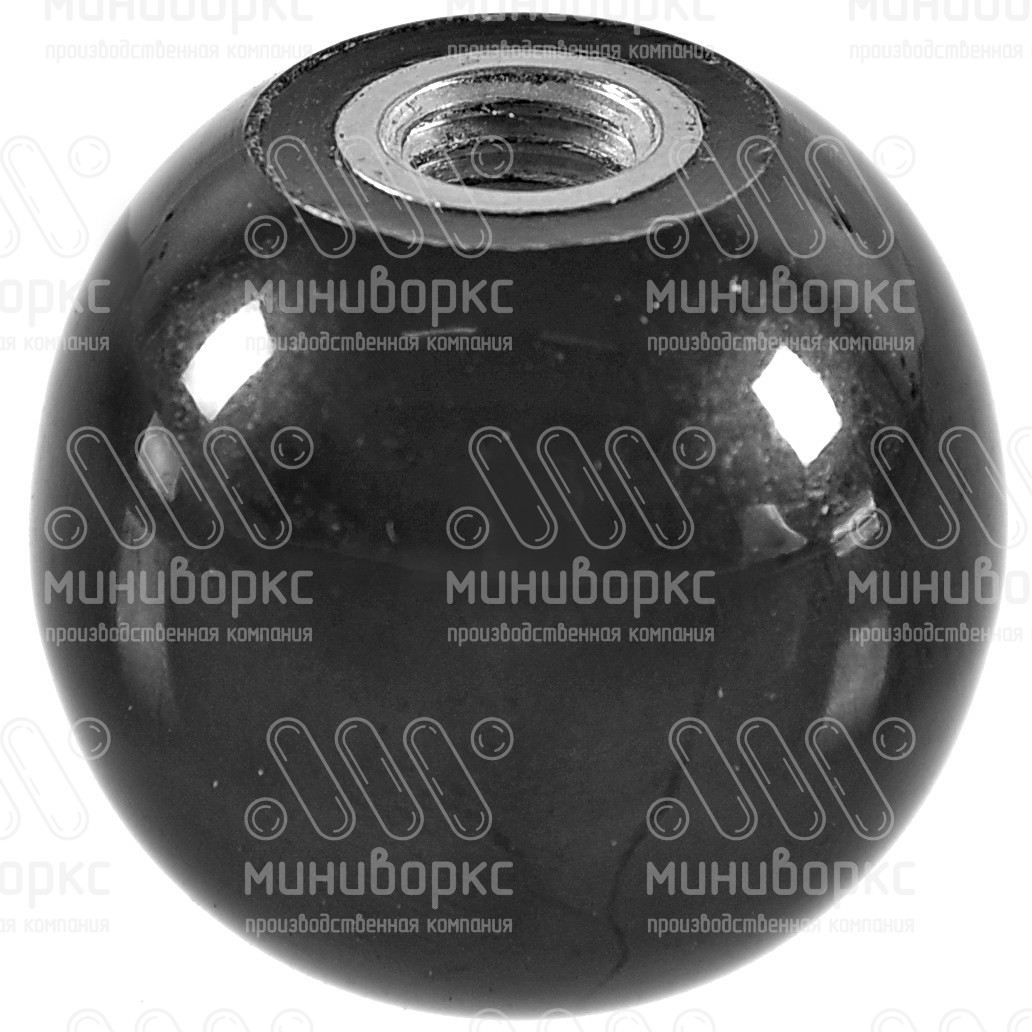 Пластиковые фиксаторы с гайкой m5 20 – KKB205ST-01H | картинка 1