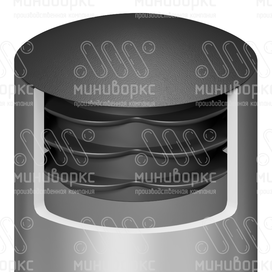 Заглушки для круглой трубы 38 – ILTB38+3 | картинка 4