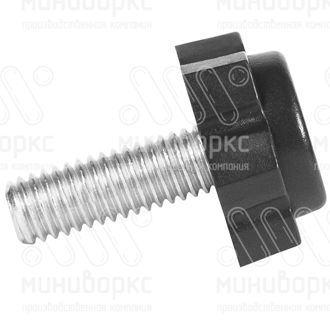 Опора резьбовая  m5x18 19 – 19М5-18ЧС | картинка 2