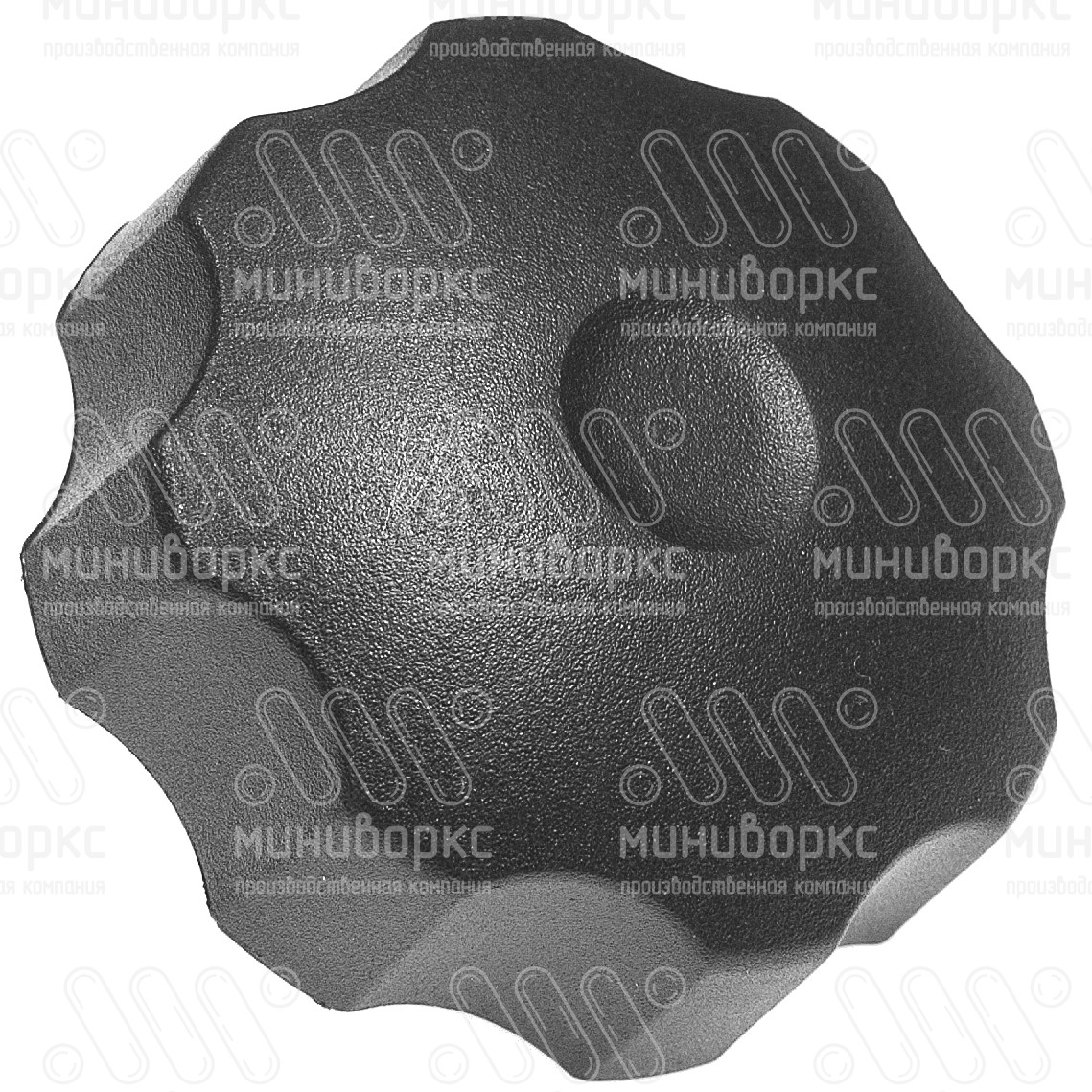 Фиксатор пластиковый с рукояткой m8x25 60 – Ф60М8-25ЧН | картинка 3