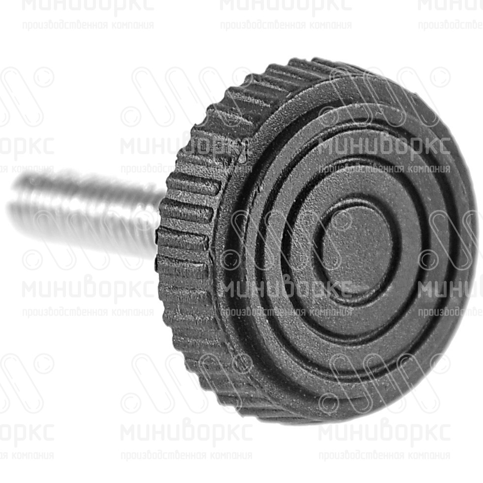 Опора резьбовая  m6x40 25 – 25М6-40ЧС | картинка 3