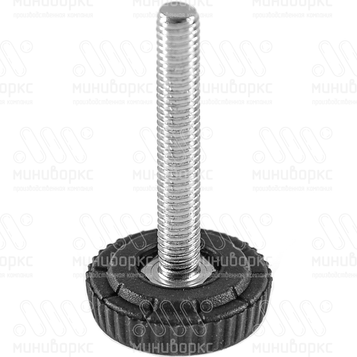 Опора резьбовая  m6x40 25 – 25М6-40ЧС | картинка 1